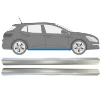 Painel de reparação da soleira para Renault Megane 2016- / Esquerda+Direita / Conjunto 15009