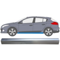Painel de reparação da soleira para Renault Megane III 2008-2016 / Esquerdo 16044