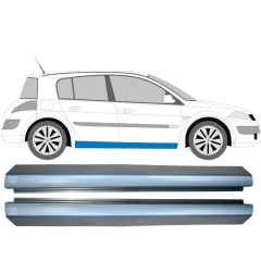 Painel de reparação da soleira para Renault Megane II 2003-2012 / Esquerda+Direita / Conjunto 10581