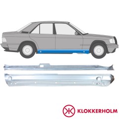 Soleira completa para Mercedes 190 W201 1982-1993 / Direito / Conjunto 10903