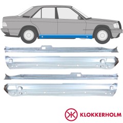 Soleira completa para Mercedes 190 W201 1982-1993 / Conjunto 10906