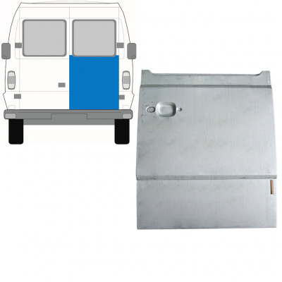Painel de reparação alta externa das portas traseiras para Mercedes T1 1977-1996  / Direito 7929