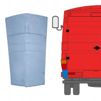 Painel de reparação do canto traseiro para Mercedes 406-608d 1968-1986 / Esquerdo 11441