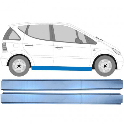 Painel de reparação da soleira para Mercedes A-class 1997-2004 / Esquerda = Direita (simétrico) / Conjunto 9529