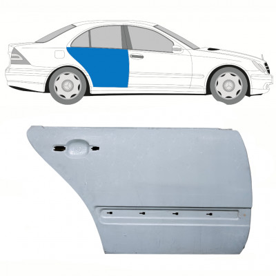 Painel de reparação das portas traseiras para Mercedes C-class 2000-2007 / Direito 8753