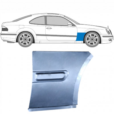 Painel de reparação do guarda-lamas dianteiro para Mercedes CLK 1997-2003 / Direito 11951