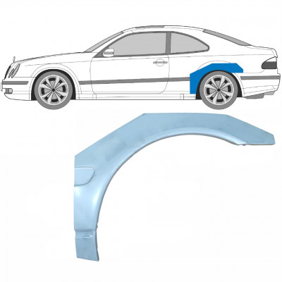 Painel de reparação do guarda-lamas traseiro para Mercedes CLK 1997-2003 / Esquerdo /  5933