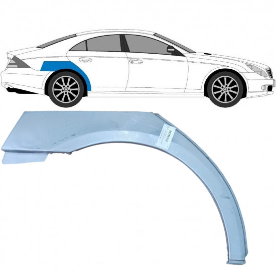 Painel de reparação do guarda-lamas traseiro para Mercedes Cls-class 2004-2011 / Direito 6762