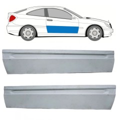 Painel de reparação das portas para Mercedes CL-Class 203 2000-2008 / Esquerda+Direita / Conjunto 10689