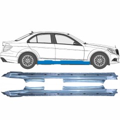 Soleira completa para Mercedes C-Class W204 2007-2014 / Esquerda+Direita / Conjunto 9582