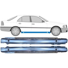 Soleira completa para Mercedes C-Class W202 1993-2001 / Esquerda+Direita / Conjunto 9301