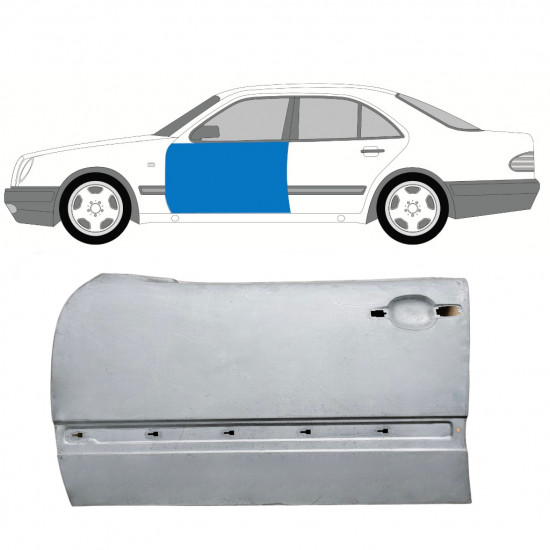 Painel de reparação alta das portas dianteiras para Mercedes E-class 1995-2003 / Esquerdo 8181