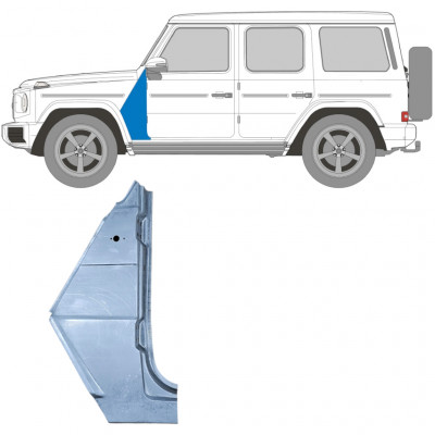 Painel de reparação do guarda-lamas dianteiro para Mercedes G-Class 1979- / Esquerdo 5550