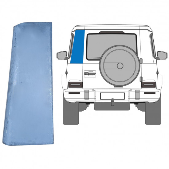 Painel de reparação do canto traseiro para Mercedes G-Class 1979- / Esquerdo 8910