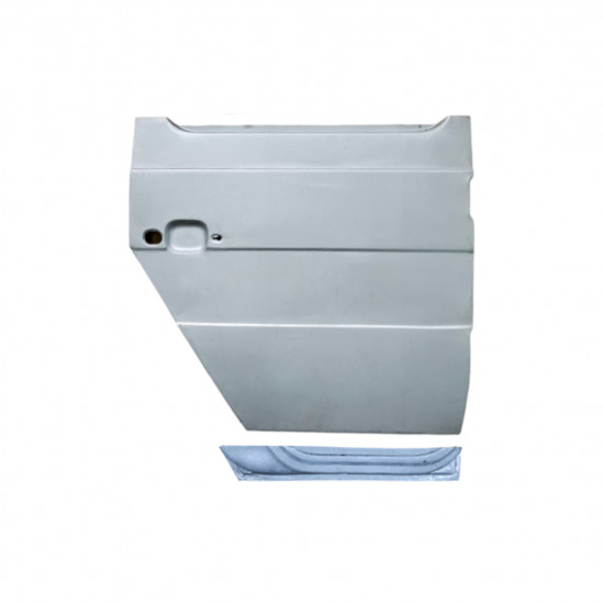 Painel de reparação interna e externa das portas traseiras para Mercedes G-Class W460 W461 W463 1979- / Direito / Conjunto 12037