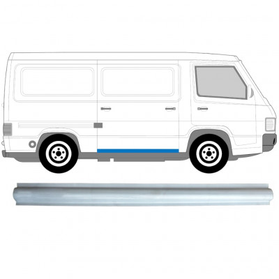 Painel de reparação da soleira da porta deslizante para Mercedes Mb 100 1988-1996 / Direito 9329