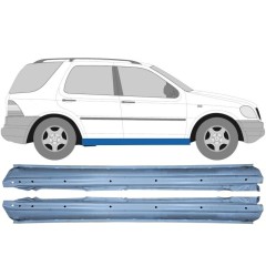 Soleira completa para Mercedes M-Class ML W163 1998-2005 / Esquerda+Direita / Conjunto 10523