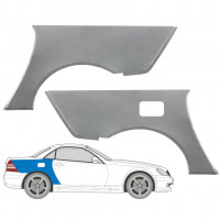 Painel de reparação do guarda-lamas traseiro para Mercedes SLK-class 1996-2004 / Esquerda+Direita / Conjunto 9477