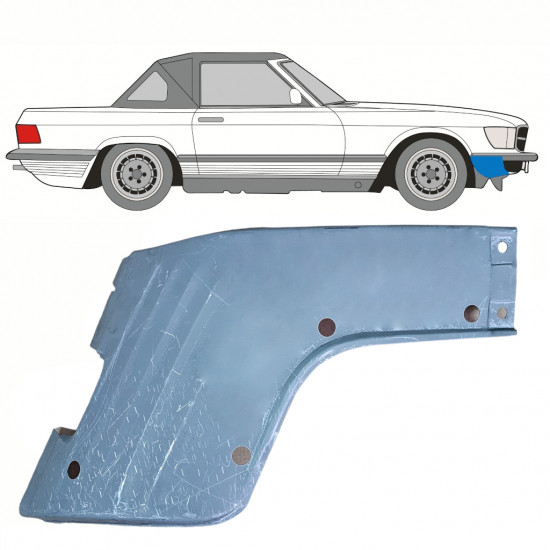 Painel de reparação do guarda-lamas dianteiro para Mercedes Sl-class 1971-1989 / Direito 10294