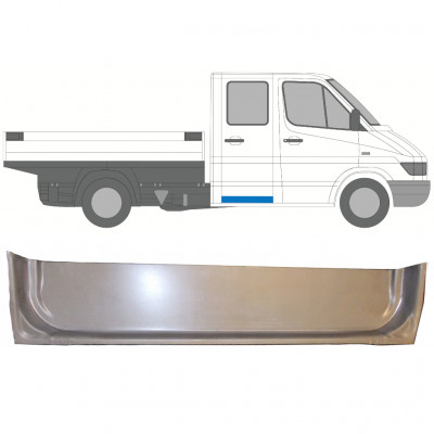 Painel de reparação interna das portas traseiras para Mercedes Sprinter 1995-2006 / Esquerda = Direita (simétrico) / Cabine dupla 7398