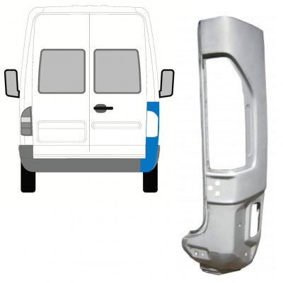 Painel de reparação do canto traseiro para Mercedes Sprinter 1995-2005 / Direito 7403