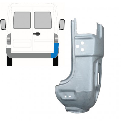 Painel de reparação do canto traseiro para Mercedes Sprinter 1995-2005 / Direito 7401