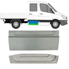 Painel de reparação das portas traseiras para Mercedes Sprinter 2006-2018 / Esquerda = Direita (simétrico) / Conjunto 10512