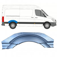 Painel de reparação do guarda-lamas traseiro para Mercedes Sprinter 2006- / Esquerda = Direita (simétrico) 7410