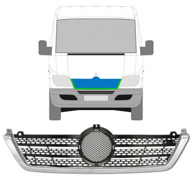 Grelha para Mercedes Sprinter 2003-2006 /  9792