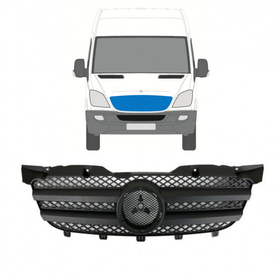 Grelha para Mercedes Sprinter 2006-2013 7495