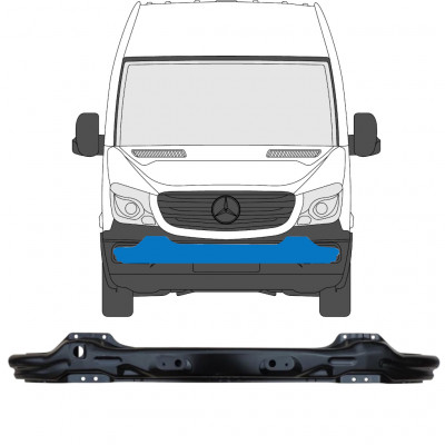 Reforço do para-choque dianteiro / travessa para Mercedes Sprinter 2013-2018 9018