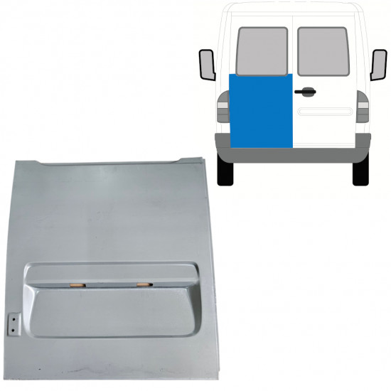 Painel de reparação alta das portas traseiras para Mercedes Sprinter 1995-2006 / Esquerdo 7417