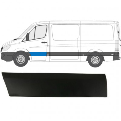 Moldura da porta dianteira para Mercedes Sprinter 2006- / Esquerdo 7222