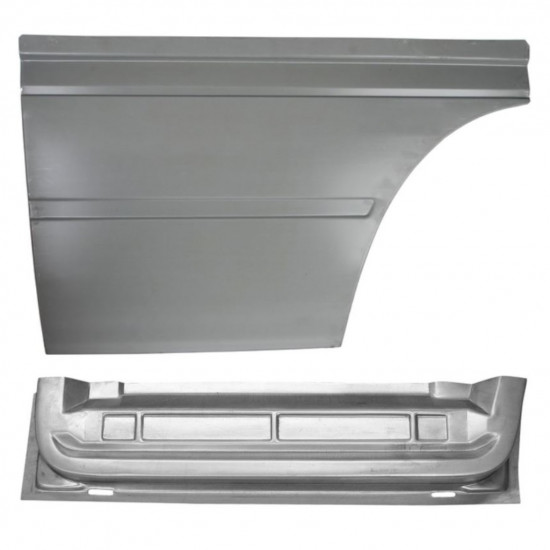 Painel de reparação interna e externa das portas dianteiras para Mercedes Sprinter 1995-2006 / Direito / Conjunto 9153