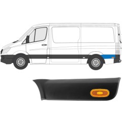 Moldura lateral do guarda-lamas traseiro com Luz para Mercedes Sprinter 2006-2018 / Esquerdo / Conjunto 10685