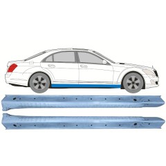 Soleira completa para Mercedes S-Class W221 2005-2013 / Esquerda+Direita / Conjunto 9824
