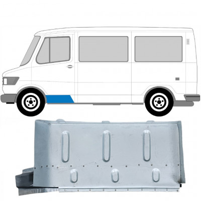 Painel de reparação do degrau dianteiro para Mercedes 207-410 1977-1996 / Esquerdo 5245