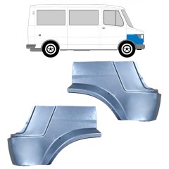 Painel de reparação do guarda-lamas dianteiro para Mercedes T1 207-410 1977-1995 / Esquerda+Direita / Conjunto 9561