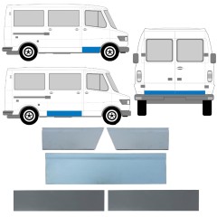 Painel de reparação das portas para Mercedes T1 207-410 1977-1995 / Esquerda+Direita / Conjunto 12633