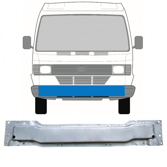 Reforço do para-choque dianteiro / travessa para Mercedes T1 1977-1996 12061