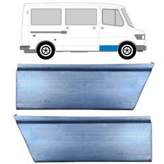 Painel de reparação das portas dianteiras para Mercedes T1 207-410 1977-1995 / Esquerda+Direita / Conjunto 9564