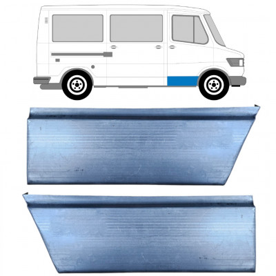 Painel de reparação das portas dianteiras para Mercedes T1 1977-1996 / Esquerda+Direita / Conjunto 9564