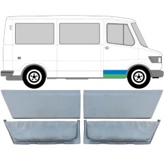 Painel de reparação das portas dianteiras para Mercedes T1 207-410 1977-1995 / Conjunto 11851