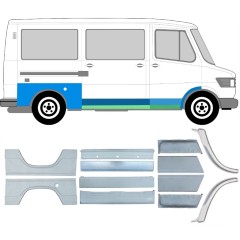 Kit de reparos para Mercedes T1 207-410 1977-1995 / Esquerda+Direita / 6714