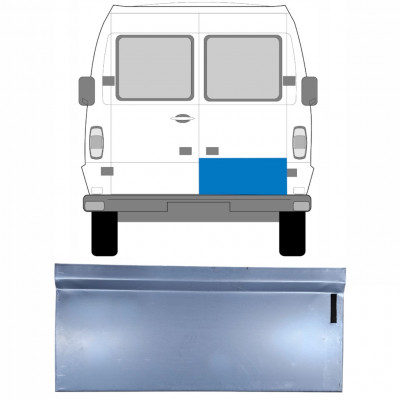 Painel de reparação externa das portas traseiras para Mercedes T1 1977-1996  / Direito 5238