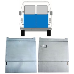 Painel de reparação alta externa das portas traseiras para Mercedes T1 207-410 1977-1995 / Esquerda+Direita / Conjunto 9783