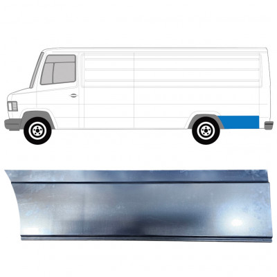 Painel de reparação do guarda-lamas traseiro para Mercedes T2 1986-1996 / Esquerdo 8013