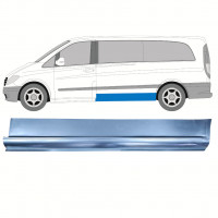 Painel de reparação lateral baixa para Mercedes Vito 2003-2014 / LWB / Esquerdo 8285