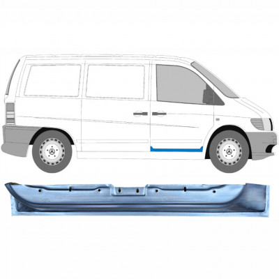 Painel de reparação interna das portas dianteiras para Mercedes Vito 1996-2003 / Direito 8271