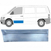 Painel de reparação externa das portas dianteiras para Mercedes Vito 1996-2003 / Esquerdo 8274